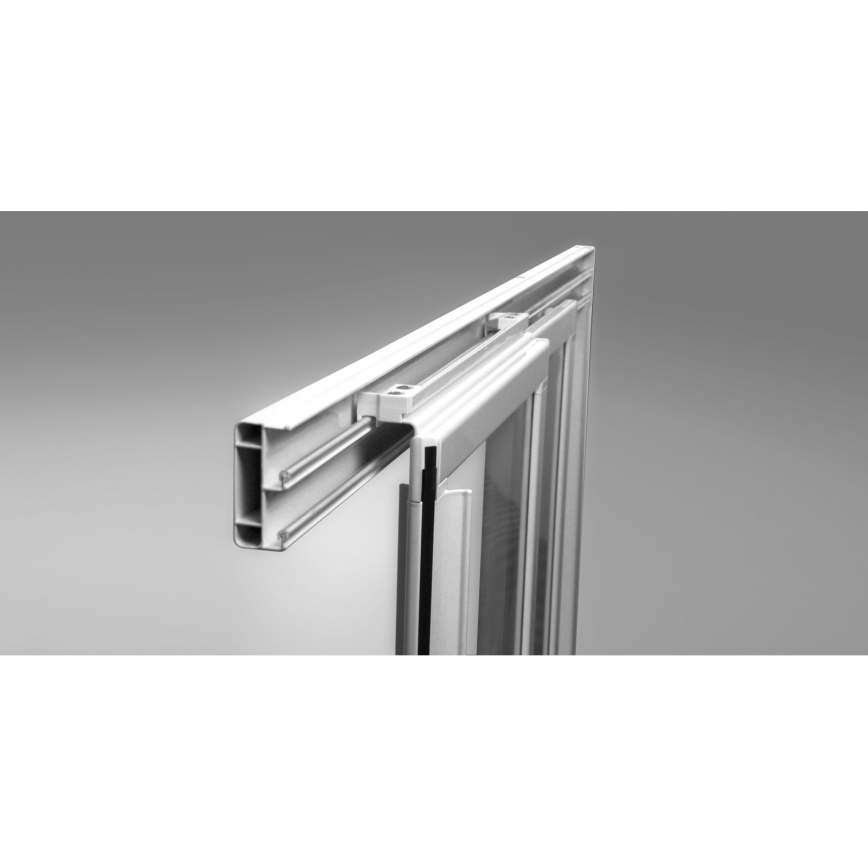 Ravak 00VG01R211 - Trodelna tuš vrata SUPERNOVA 120x198 cm bela