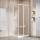 Ravak 14V701O2ZGS - Tuš kabina SUPERNOVA 90x90 cm bela