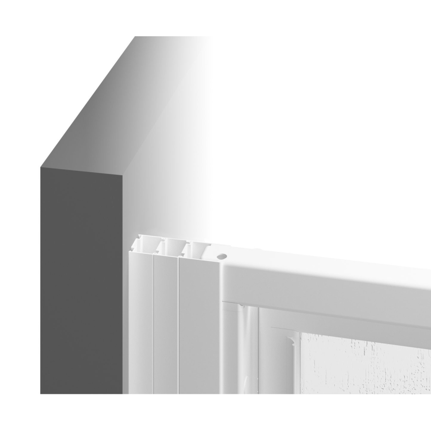 Ravak 14V701O2ZGS - Tuš kabina SUPERNOVA 90x90 cm bela