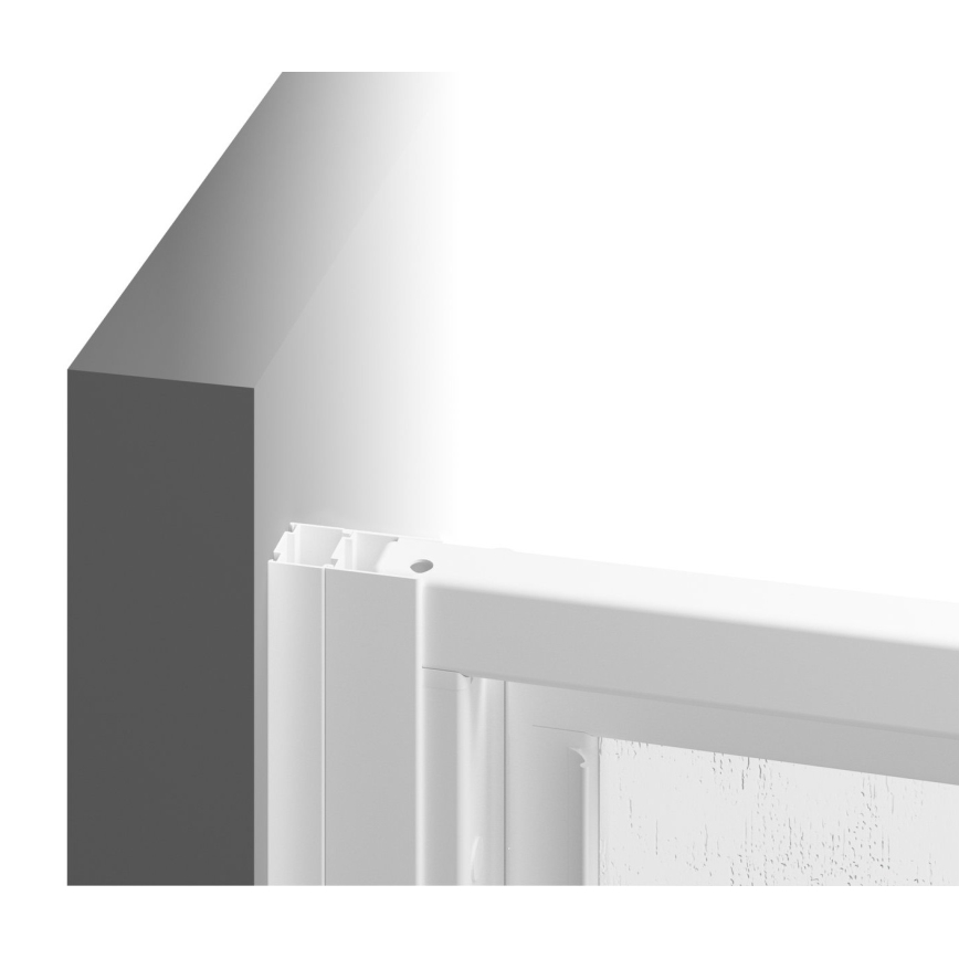 Ravak 15V701R2Z1 - Tuš kabina SUPERNOVA 90x198 cm bela