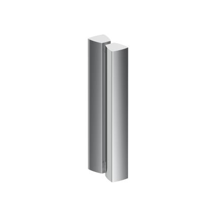 Ravak 1LV40100ZG - Štiridelna kotna tuš kabina BLIX 80x80 cm bela
