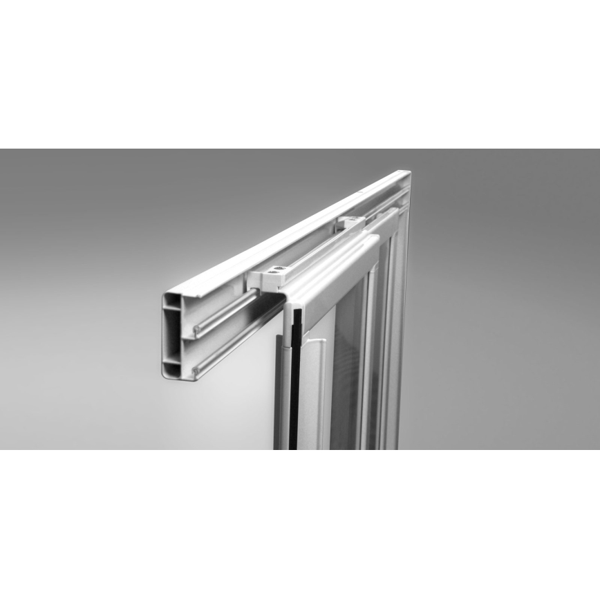 Ravak 3114O10211 - štiridelna četrtkrožna tuš kabina SUPERNOVA 80x80 cm bela