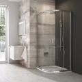 Ravak 3B270C00Z1B - Štiridelna četrtkrožna tuš kabina BLIX 90x90 cm sijajni krom
