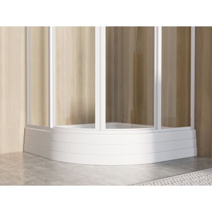 Ravak A204001120 - četrtkrožna tuš kad RONDA 80x80 cm bela