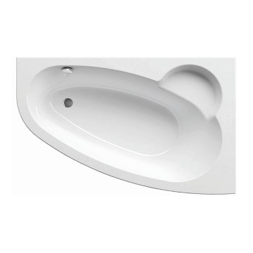 Ravak C451000000 - Kotna kad ASYMMETRIC 150x100 cm akrilat/bela