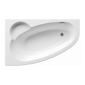 Ravak C461000000 - Kotna kad ASYMMETRIC 160x105 cm akril/bela