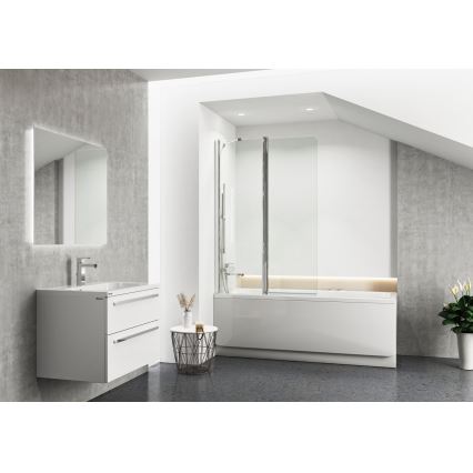 Ravak C741000000 - Kopalna kad CHROME 170x75 cm akril/bela