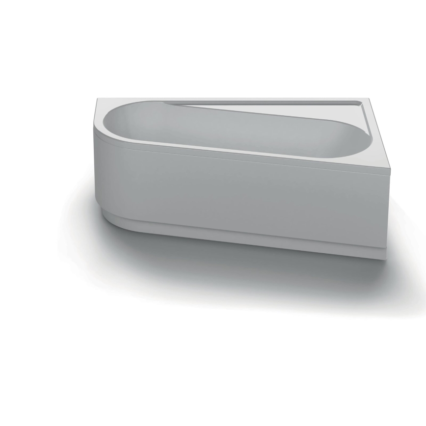 Ravak CA41000000 - Kotna kad CHROME 170x105 cm akril/bela