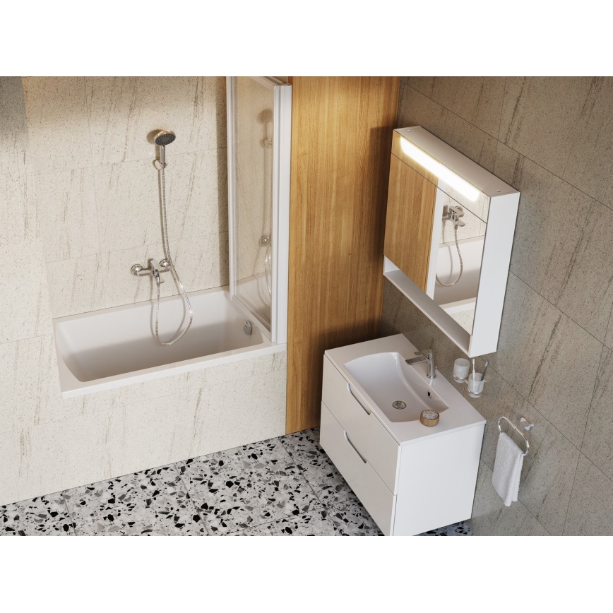 Ravak CC11000000 - Kopalna kad CLASSIC 120x70 cm akrilna/bela