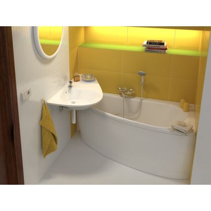 Ravak CZI1000A00 - Panel za kad AVOCADO 150 cm akril/bela