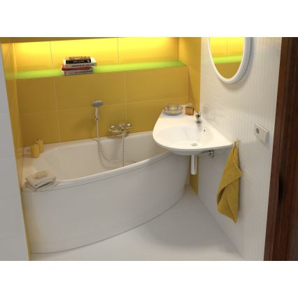 Ravak CZT1000A00 - Panel za kad AVOCADO 150 cm akril/bela