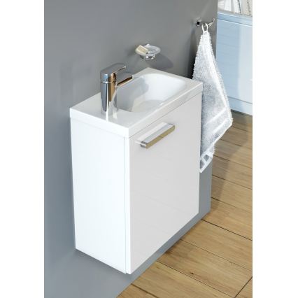 Ravak X000000538 - Kopalniška omarica pod umivalnik CHROME 40x50 cm bela
