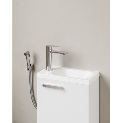 Ravak X000000538 - Kopalniška omarica pod umivalnik CHROME 40x50 cm bela