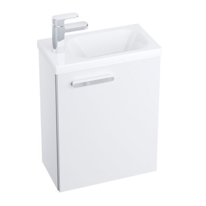 Ravak X000000540 - Desna vrata za omarico pod umivalnikom, krom, 37,5x53 cm, bela