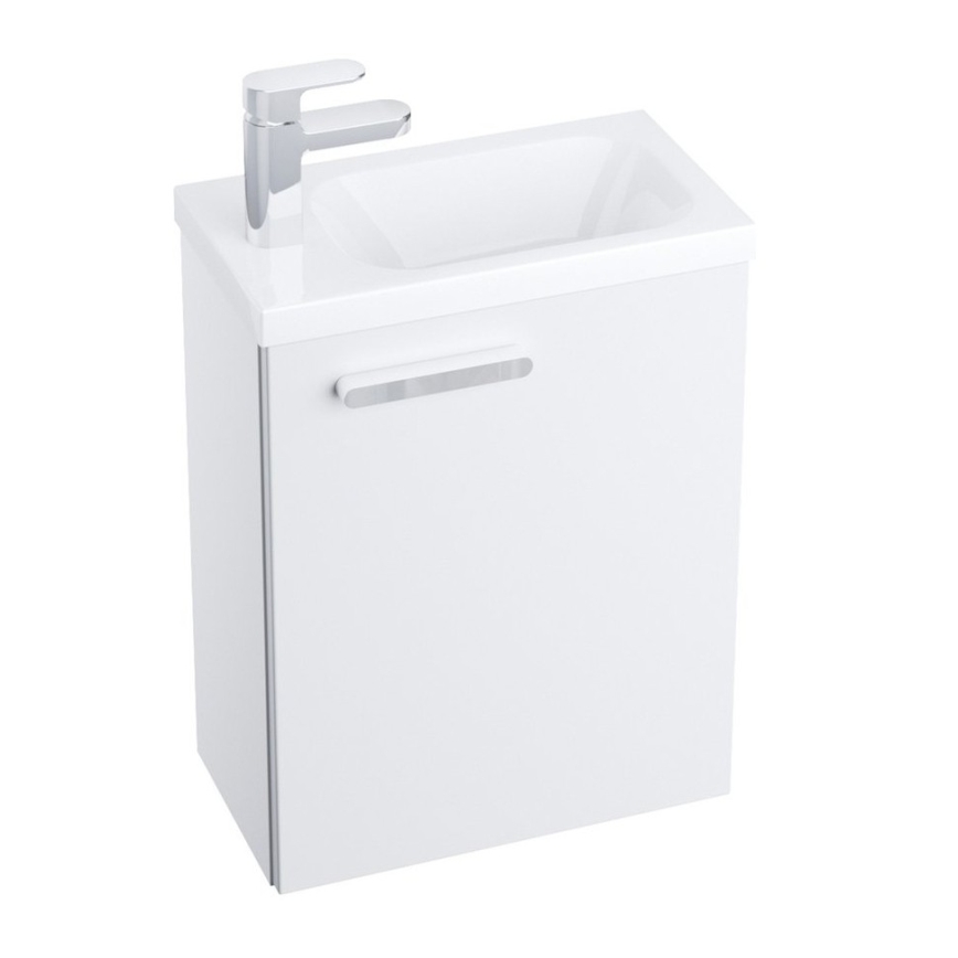 Ravak X000000540 - Desna vrata za omarico pod umivalnikom, krom, 37,5x53 cm, bela