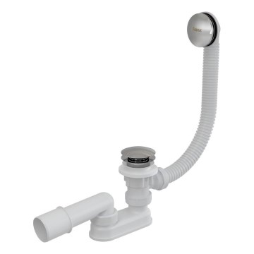 Ravak X01377 - Komplet odtoka in preliva za kad, visokosijajni krom