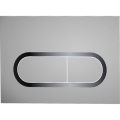 Ravak X01454 - Tipka za splakovanje CHROME 24,7x16,5 cm matni krom