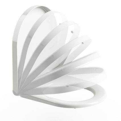 Ravak X01549 - Toaletna daska SoftClose UNI CHROME, bela