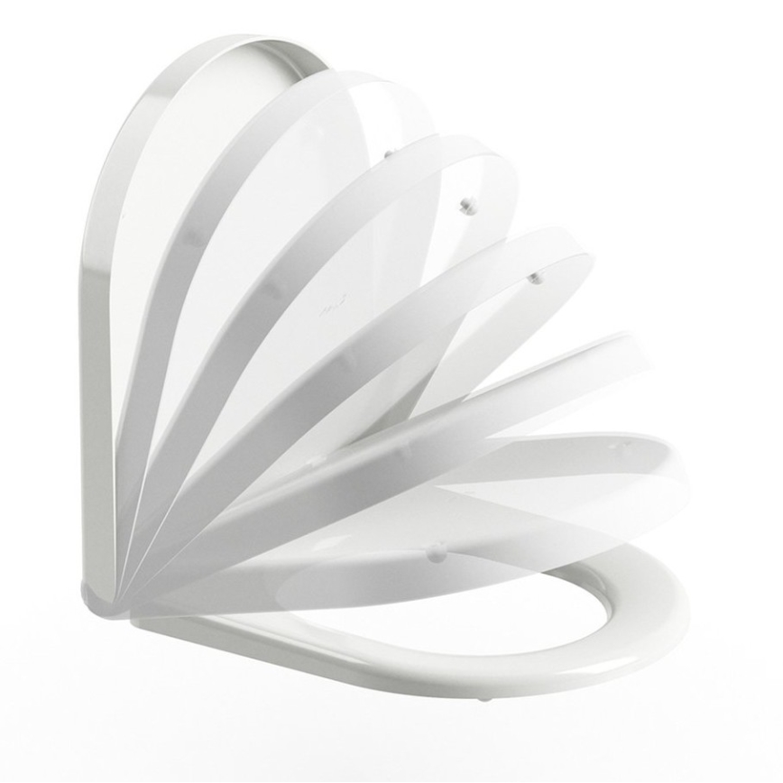 Ravak X01549 - Toaletna daska SoftClose UNI CHROME, bela