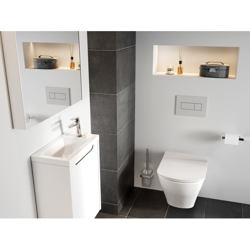 Ravak X01673 - WC deska CLASSIC SLIM SoftClose, bela