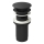 Ravak X01748 - Odtok za umivalnik CLICK-CLACK, premer 6,6 cm, črn