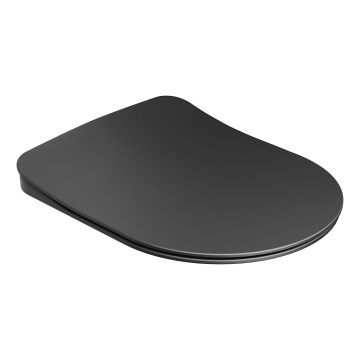 Ravak X01795 - WC deska SoftClose CHROME črna