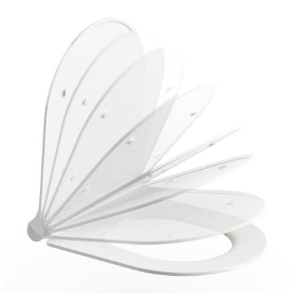 Ravak X01912 - Viseča WC školjka z bidetno šobo CHROME keramika/bela