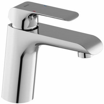 Ravak X070118 - Pipa za umivalnik FLAT 15,1 cm, sijajni krom