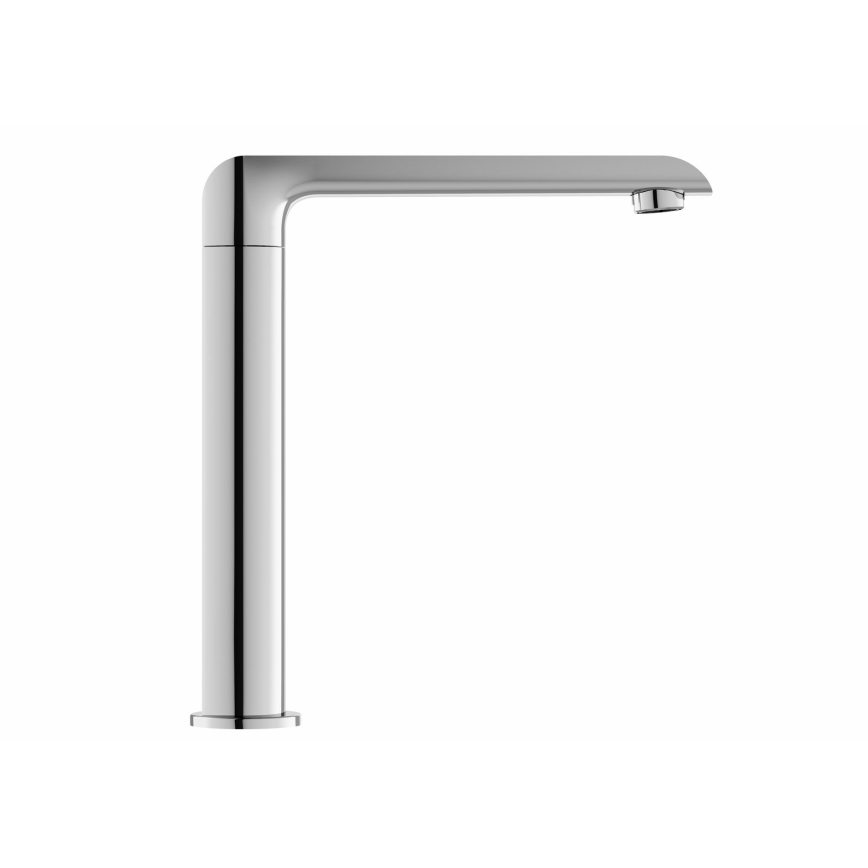 Ravak X070125 - Mešalna armatura FLAT 26,2 cm za umivalnik in pomivalno korito, sijajni krom