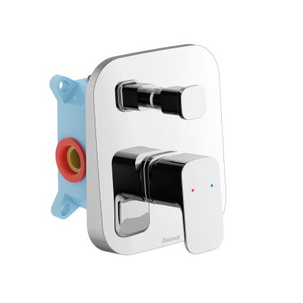 Ravak X070136 - Tuš mešalnik za podometno vgradnjo FREE, sijajni krom