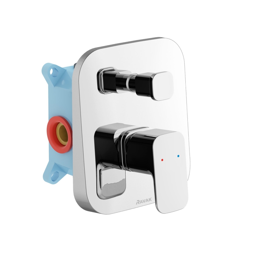 Ravak X070136 - Tuš mešalnik za podometno vgradnjo FREE, sijajni krom