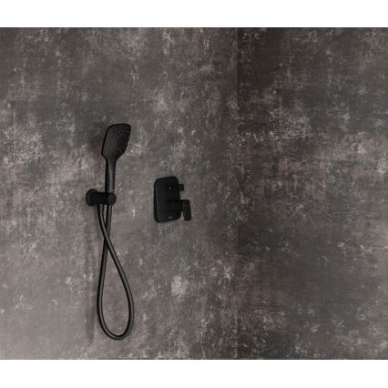 Ravak X070156 - Tuš mešalnik FREE za podometno vgradnjo, črn