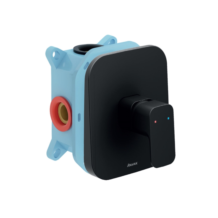 Ravak X070159 - Tušna mešalna armatura FREE za vgradnjo, črna