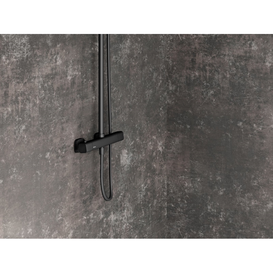 Ravak X070160 - Tuš komplet s termostatsko armaturo FREE črna