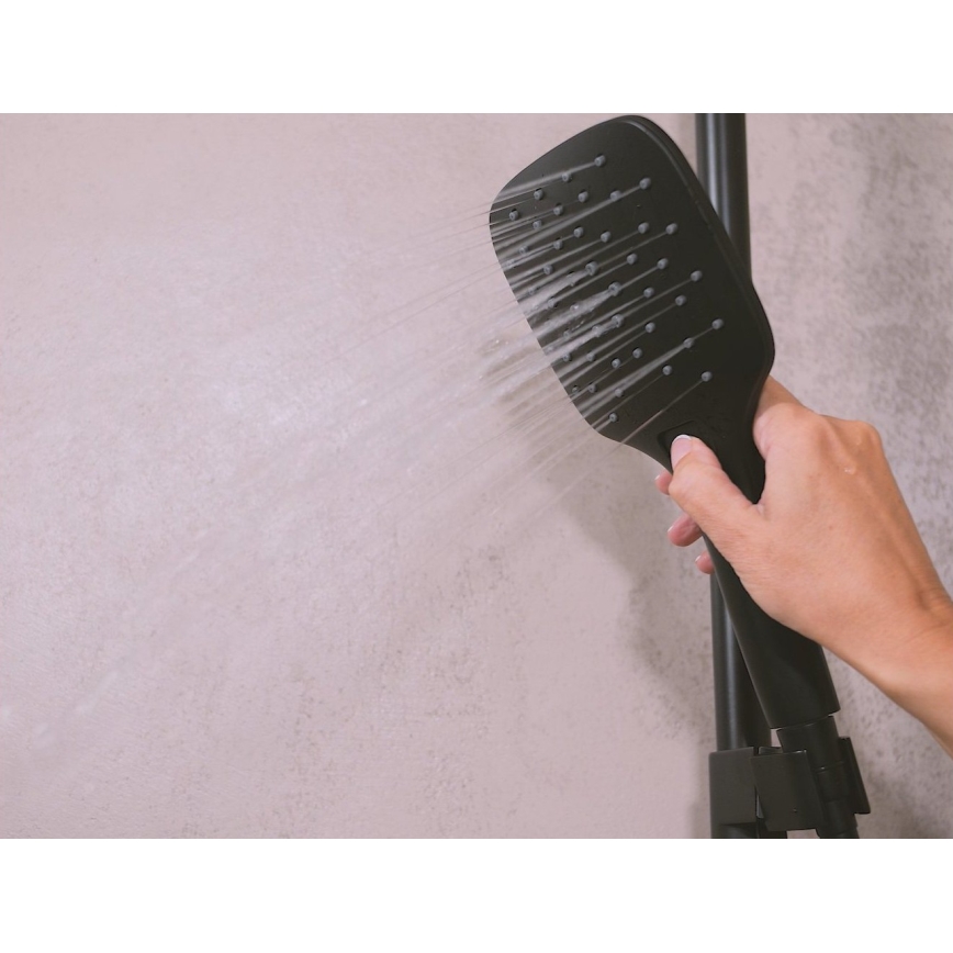 Ravak X070160 - Tuš komplet s termostatsko armaturo FREE črna