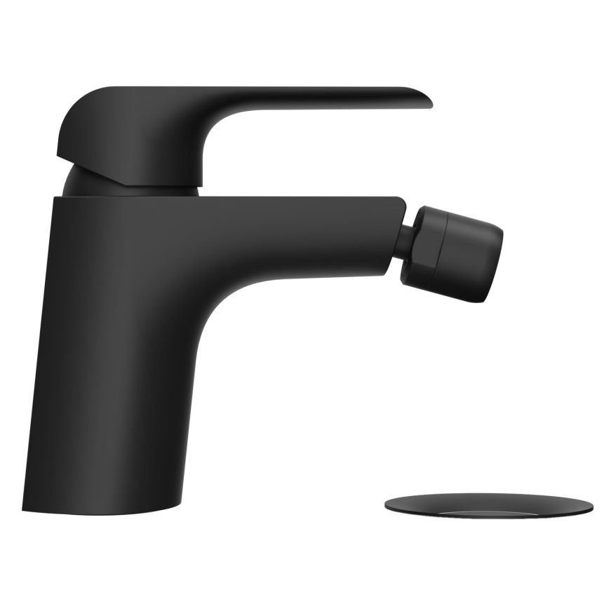 Ravak X070178 - Pipa za bide FLAT mat črna
