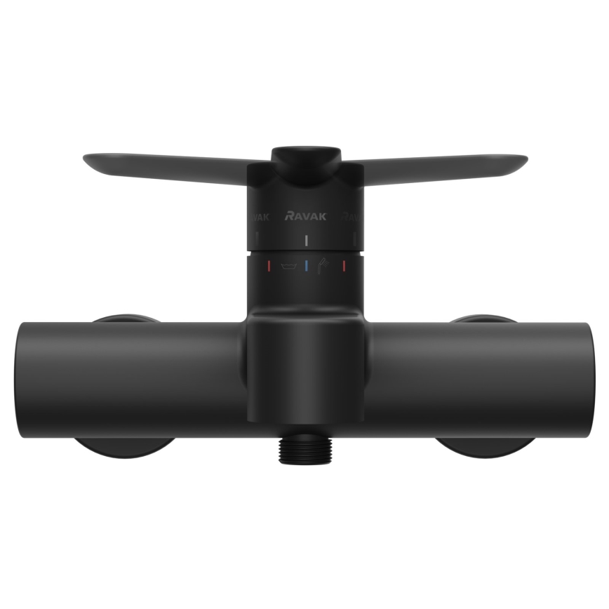 Ravak X070185 - Mešalnik za kad PURI, črn