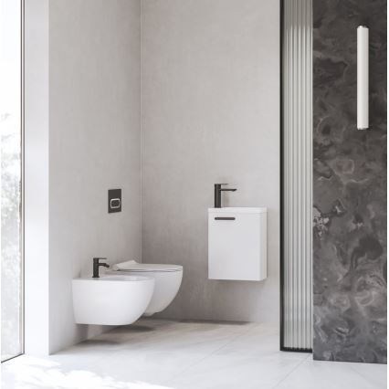 Ravak X070460 - Umivalniška armatura CHROME 17,7 cm črna