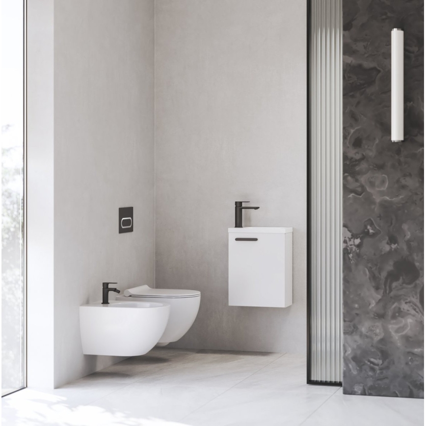 Ravak X070460 - Umivalniška armatura CHROME 17,7 cm črna