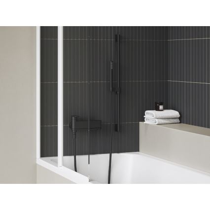 Ravak X070463 - kopalna baterija za kad CHROME črna