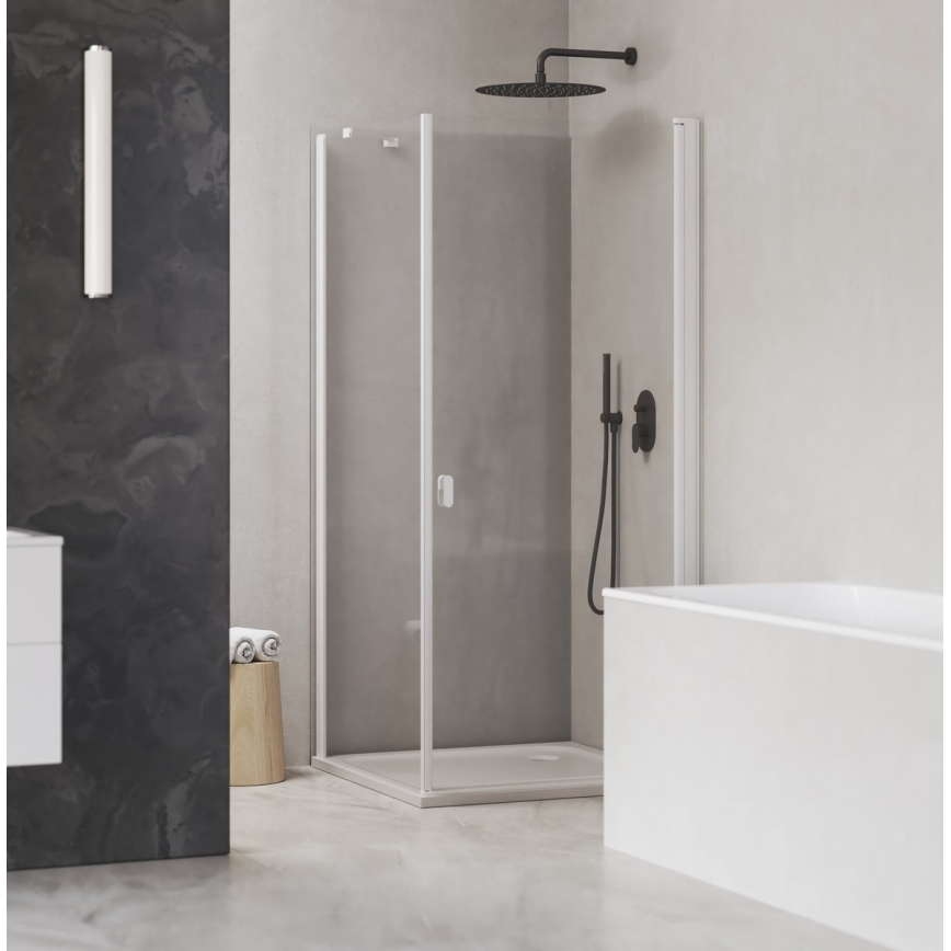 Ravak X070466 - Vgradna tuš baterija CHROME črna