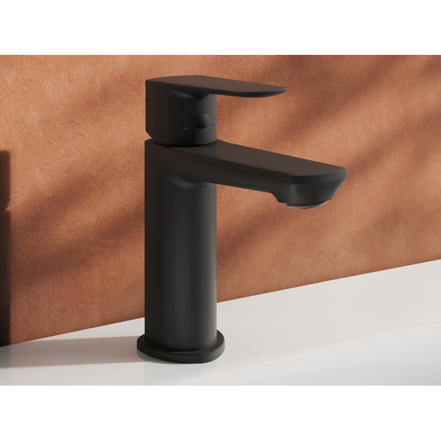 Ravak X070476 - Umivalniška baterija LIFE 16 cm črna