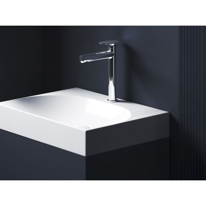 Ravak X070524 - Pipa za umivalnik SPRING 25,4 cm sijajni krom