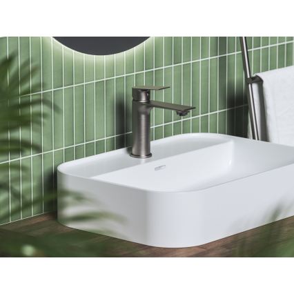 Ravak X070652 - Armatura za umivalnik PLAN 16,8 cm brušen grafit