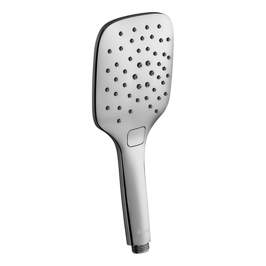 Ravak X07P348 - Ročna prha s pritisknim gumbom, sijajni krom