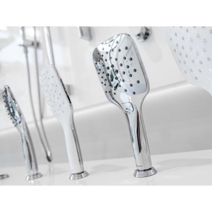 Ravak X07P348 - Ročna prha s pritisknim gumbom, sijajni krom