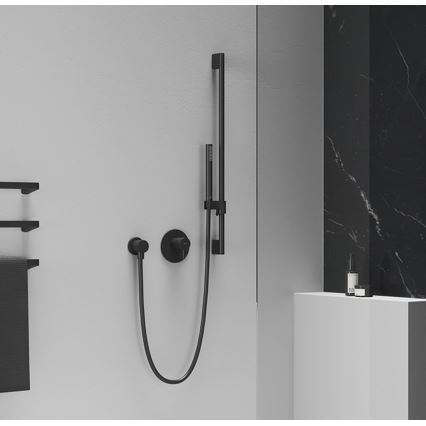 Ravak X07P670 - ročni tuš, matno črna