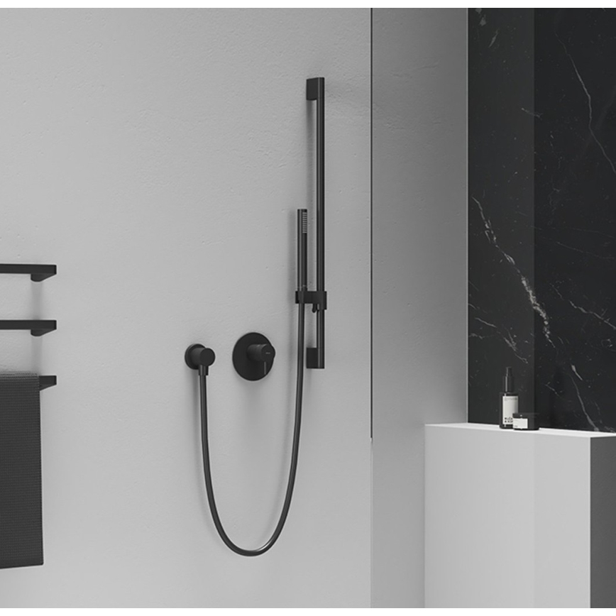 Ravak X07P670 - ročni tuš, matno črna