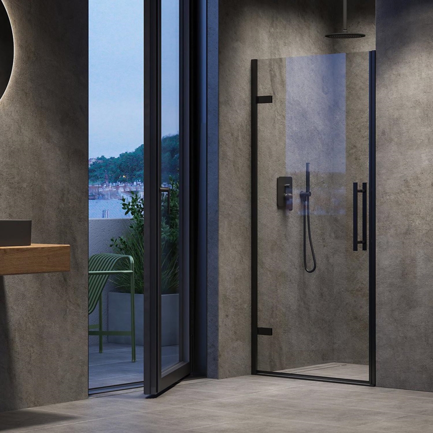 Ravak X0VV70300Z1 - Tuš vrata COOL 90x195 cm črna