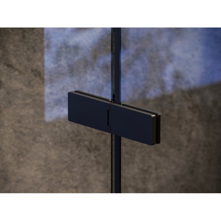 Ravak X0VVDC300Z1 - Tuš vrata COOL 110x195 cm črna